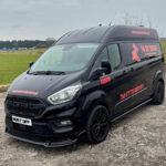 van from the front